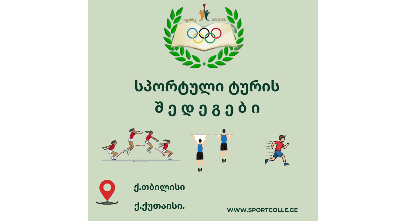სპორტული ტურის შედეგები 2026 წლის საგაზაფხულო მიღება
